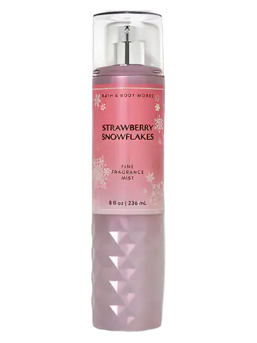 Strawberry Snowflakes