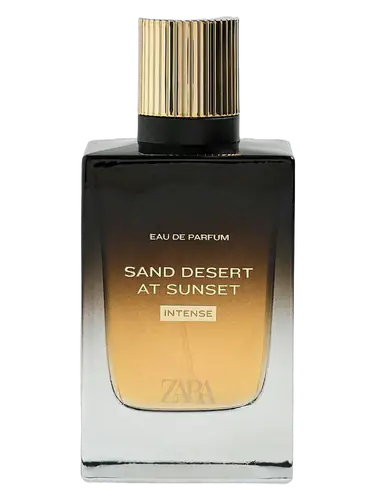 Sand Desert At Sunset Intense