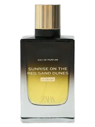 Sunrise on the Red Sand Dunes Intense